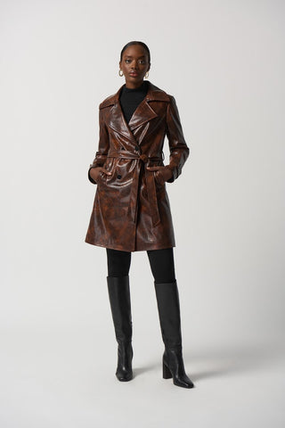 Faux leather Coat