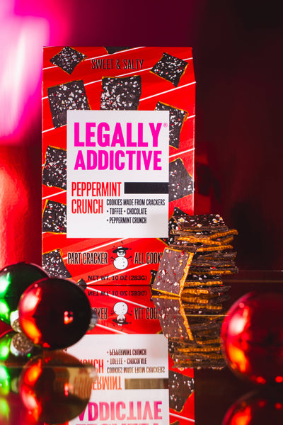 Legally Addictive Foods - Peppermint Crunch - Holiday Cookie