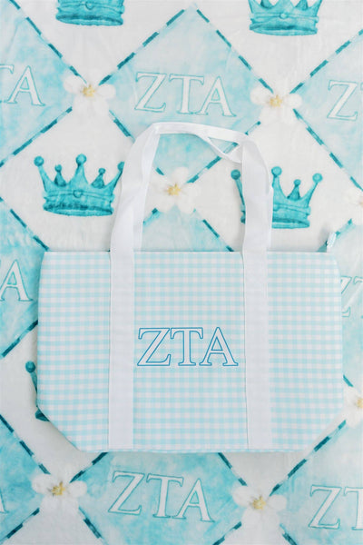 Gracefully Made Art - Zeta Tau Alpha Tote Bag, Sorority
