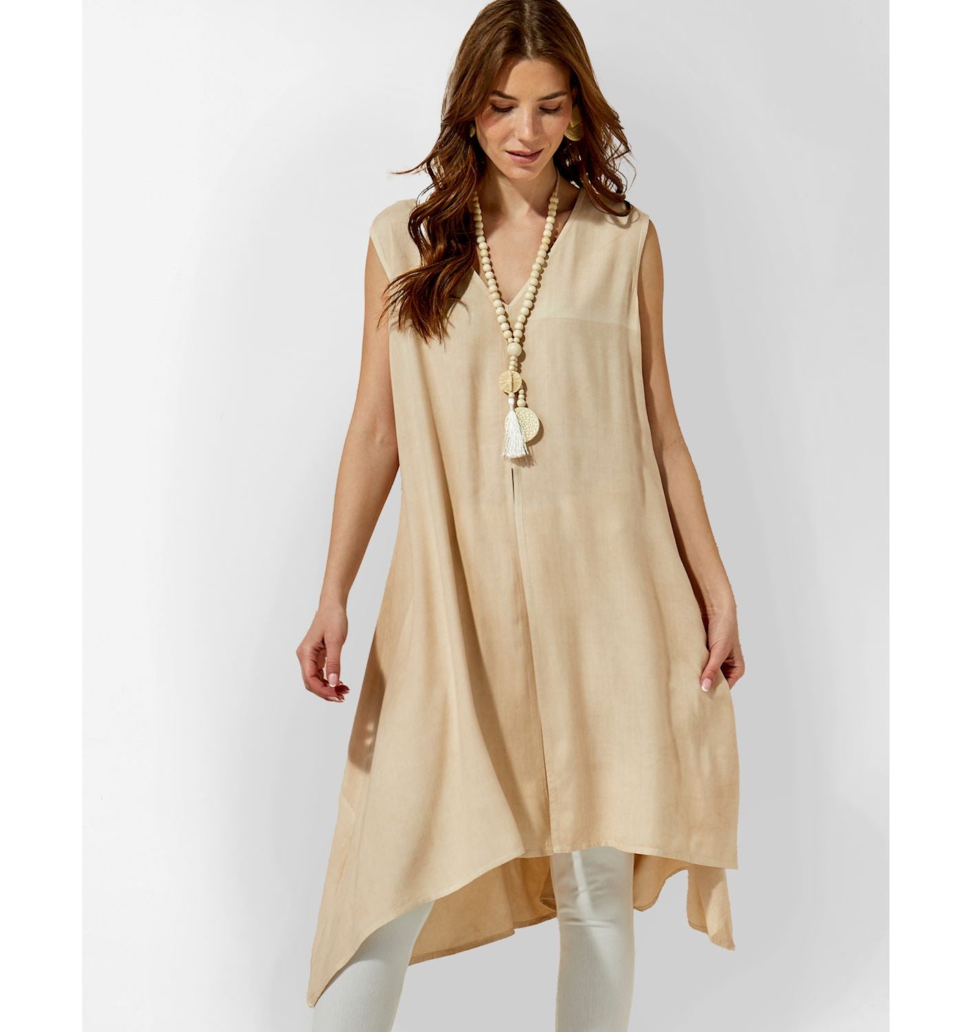 V-Neck Tank Tunic