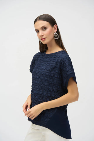 Bubble Jacquard Straight Top