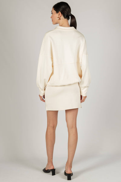 Butter Modal Zip Up Pullover/ Large