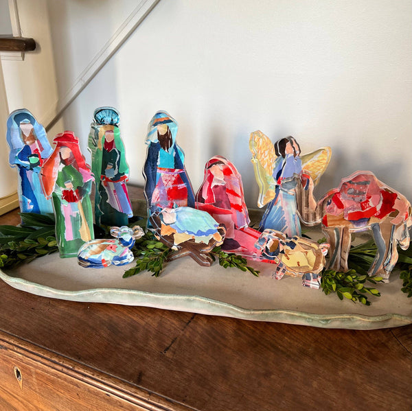 Lauren Dunn - Acrylic Nativity Set Animal Add-Ons: Large