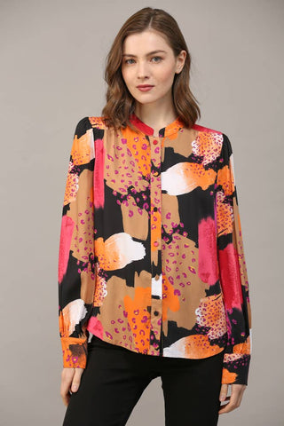 FATE - ABSTRACT PRINT SHIRT-SMALL