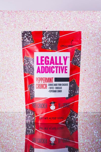 Legally Addictive Foods - Peppermint Crunch - Holiday Cookie