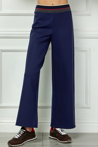 Striped Waistband Pants