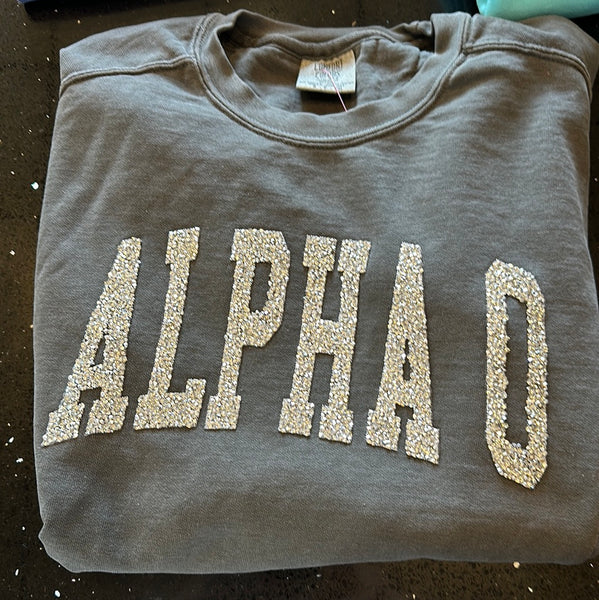 Sorority Caviar Bead Sweatshirts