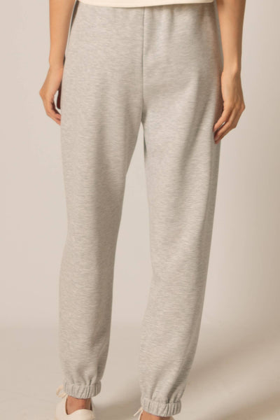 Butter Modal Joggers: Taupe / Extra Small