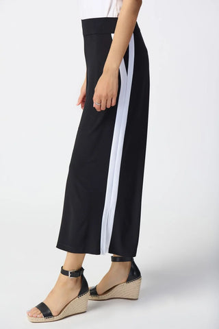 Silky Knit Colour Block Pant