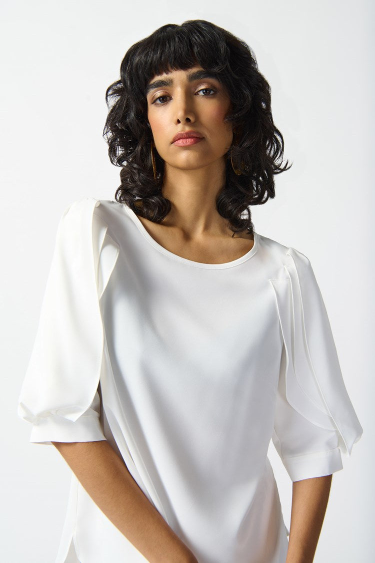 Georgette Statement Sleeve Top
