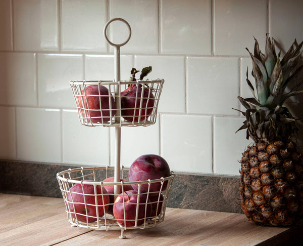 Foreside Home & Garden - Fritz Tiered Metal Basket