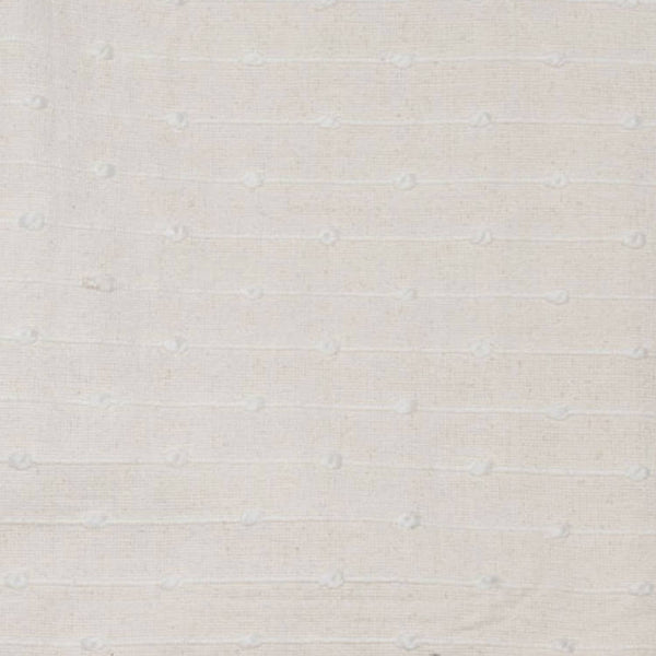 Foreside Home & Garden - Hand Woven Kira Throw White