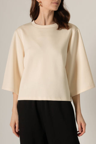 Butter Modal 3/4 Sleeve Top / XS
