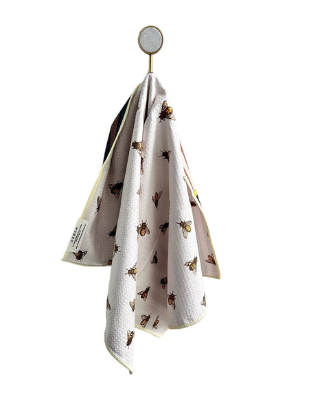 Crae.Home - Milk and Honey: Reversible Hand Towel: Multi/Cream / Hand Towel