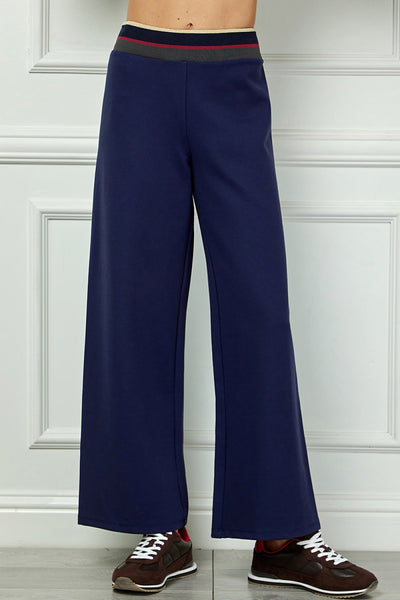 Striped Waistband Pants