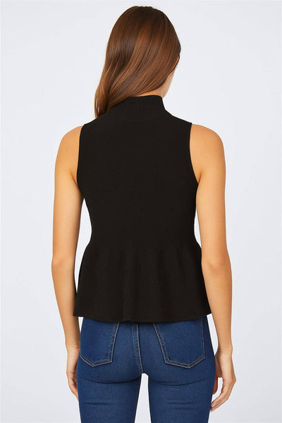 MOCK NECK SWEATER TANK / L
