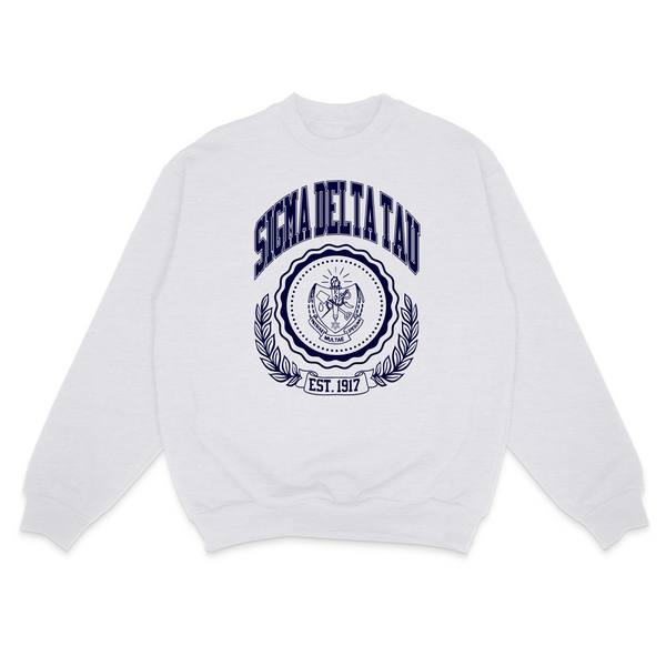 Ivy League Sorority Sweatshirt: SMALL / CHI OMEGA