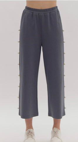 Charcoal Pearl Pants