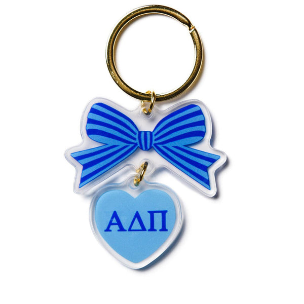 Sorority BOW-DACIOUS Keychain