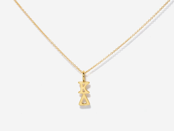 Sorority Greek Letter Necklace: Alpha Delta Pi