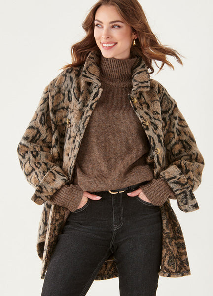 Wholly Leopard Shacket