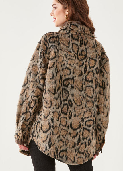 Wholly Leopard Shacket