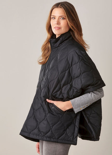 Wally Quilted Poncho