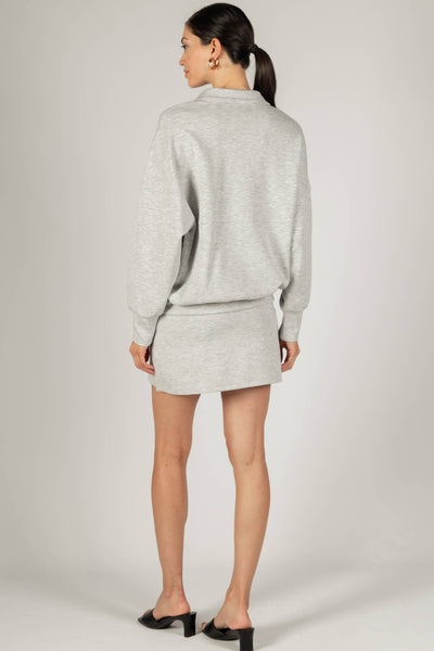 Butter Modal Zip Up Pullover/ Large