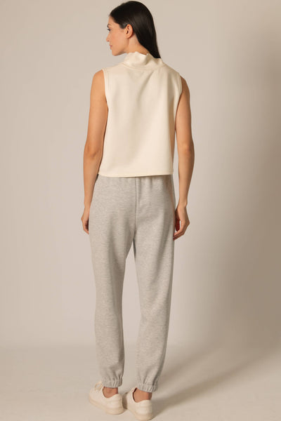 Butter Modal Joggers: Taupe / Extra Small
