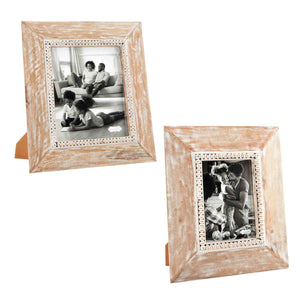Two Tone Wood Frame with Bead