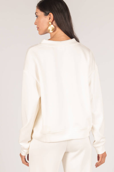 Butter Modal V-Neck Pullover Top/ Extra Small