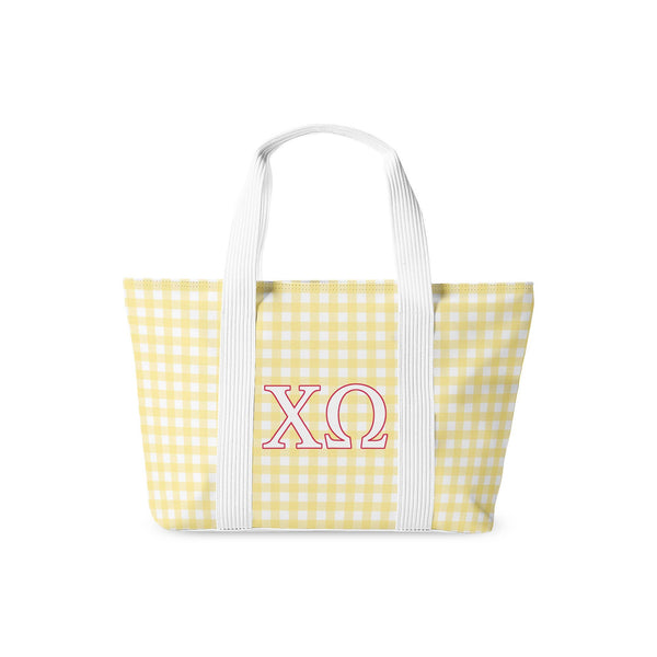 Gracefully Made Art - Chi Omega Tote Bag, Sorority