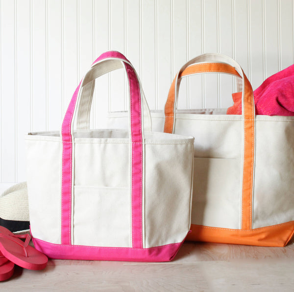 Medium Classic Tote, Monogrammed - J&C Designs
