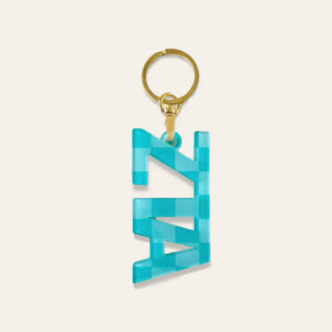 Sorority Acrylic Keychain: Zeta Tau Alpha