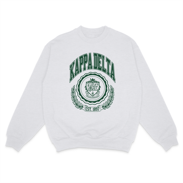 Ivy League Sorority Sweatshirt: X-LARGE / ALPHA OMICRON PI