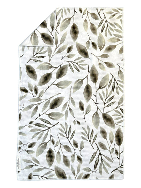 Crae.Home - Twiggy: Double-Sided Hand Towel: White / 17x27 in / Hand Towel