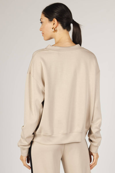 Butter Modal V-Neck Pullover / Small