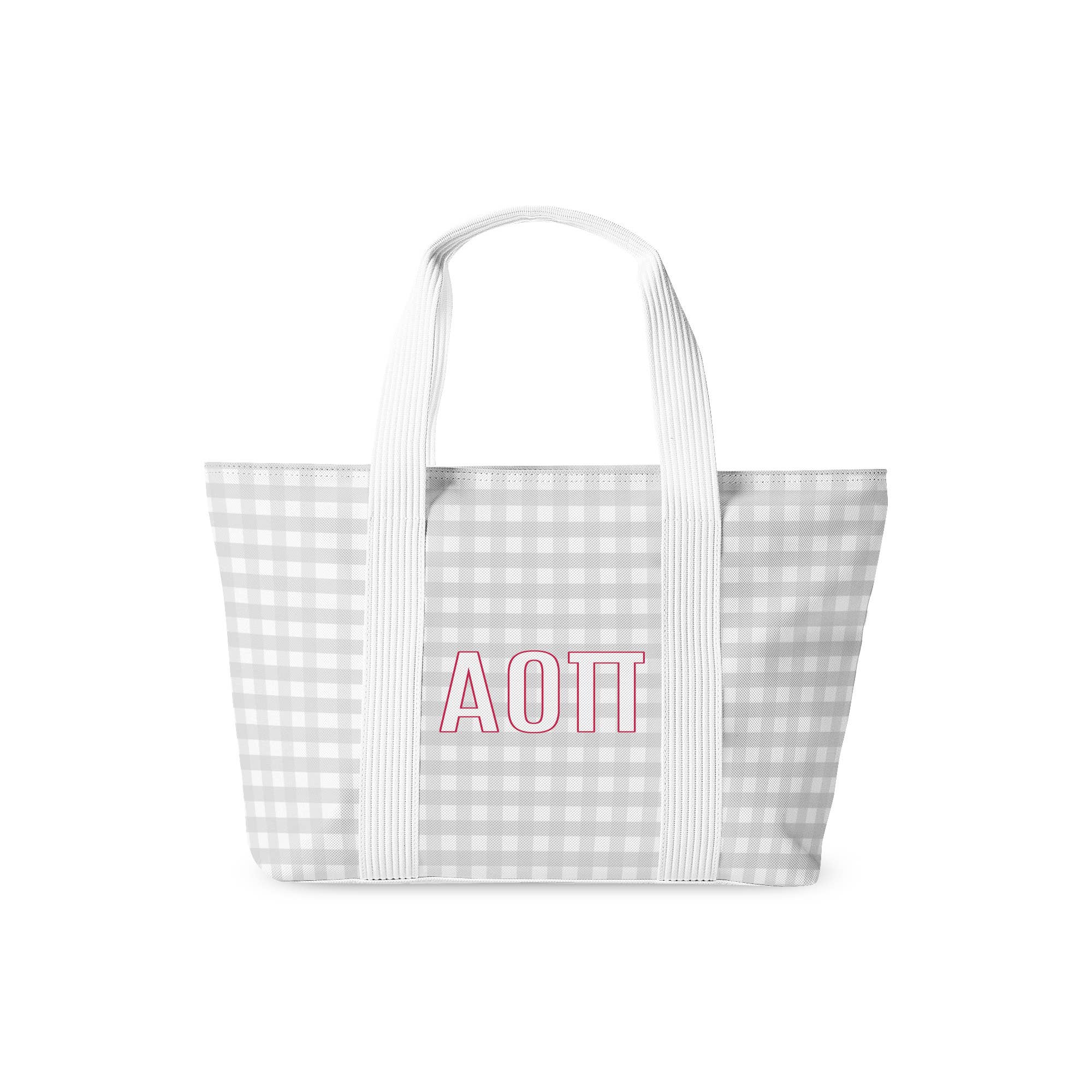 Gracefully Made Art - Alpha Omicron Pi Tote Bag, Sorority