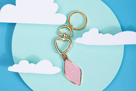 Swag - Sorority Travel Enamel Keychain: Zeta Tau Alpha