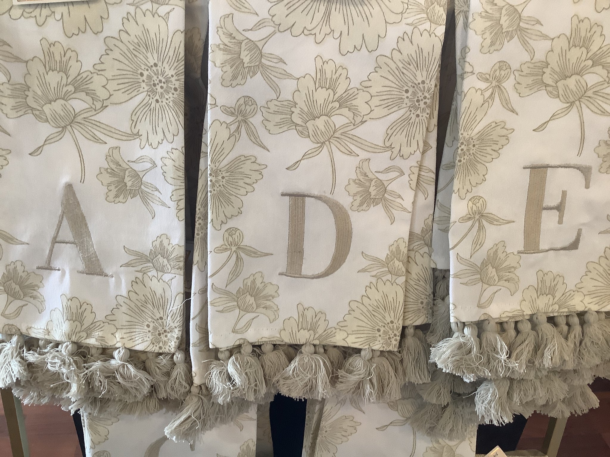 Initial Tea Towel