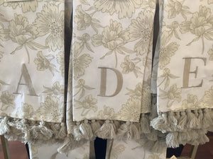 Initial Tea Towel