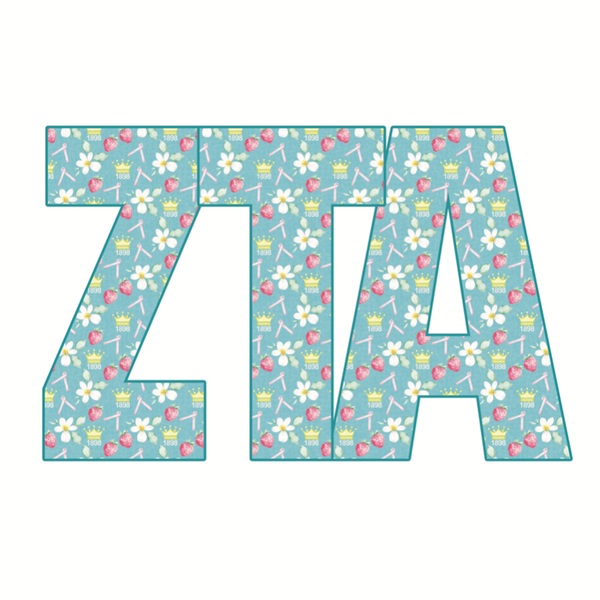 Zeta Tau Alpha- Door Hanger: