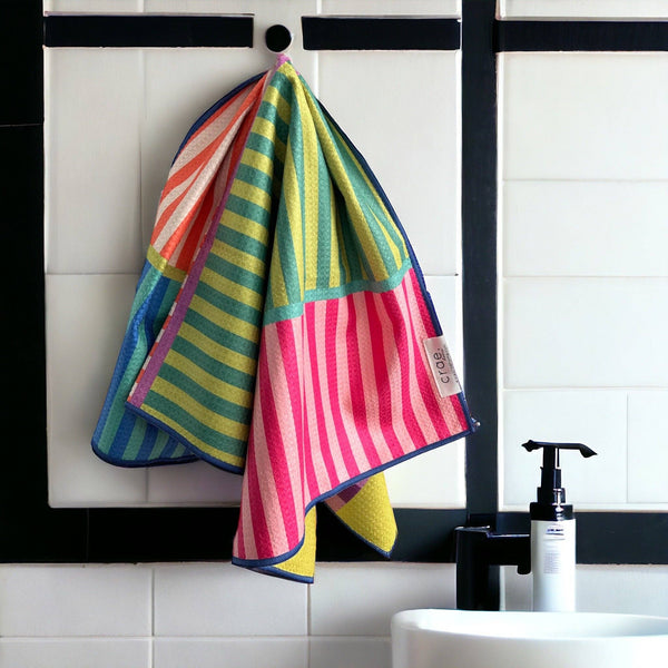 Crae.Home - Piper: Reversible Hand Towel: Multi / Hand Towel