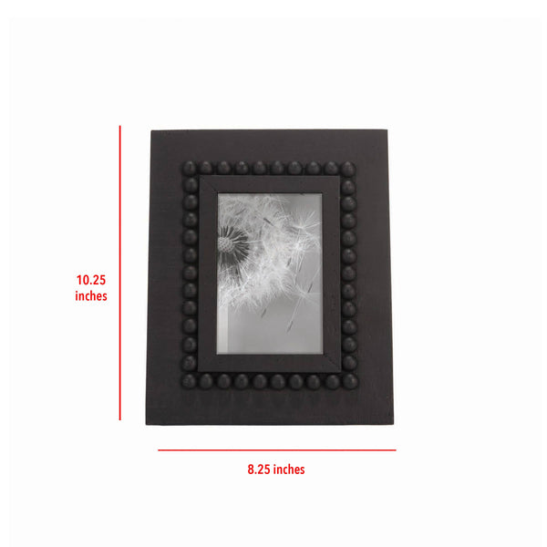 Foreside Home & Garden - 4x6 Black Gigi Photo Frame