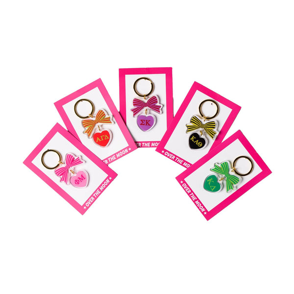 Sorority BOW-DACIOUS Keychain