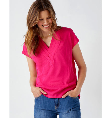 Knit V-Neck Top