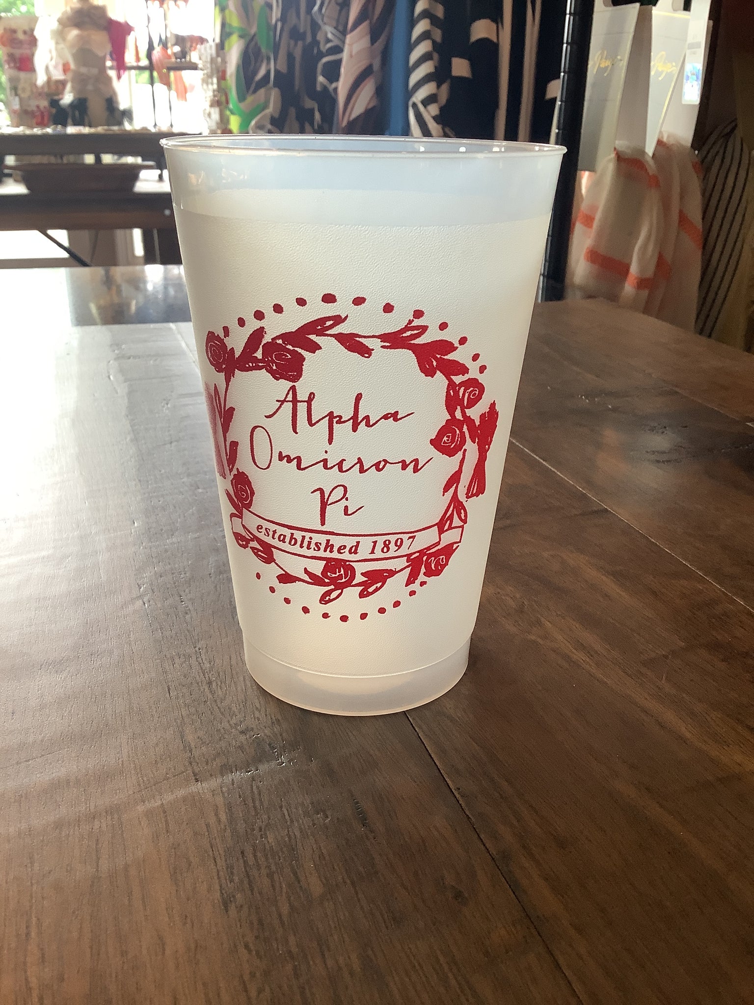 Sorority Frosted Stadium Cup