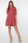 BREE RED CLAY DRESS