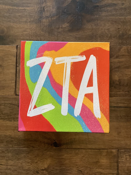 Sorority Canvas Painting