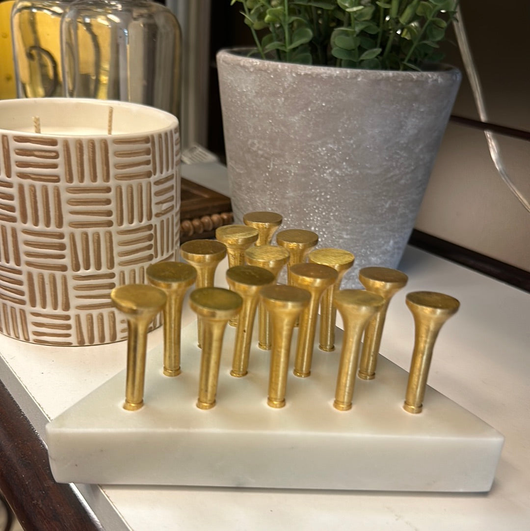 Marble Peg Game